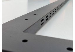 Опора пристінна (тр.60х30мм) L2,2м.(чорна 9995)